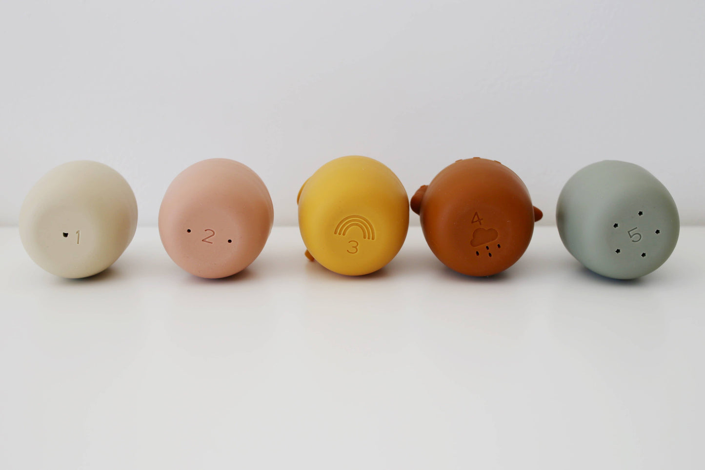 animal silicone bath set