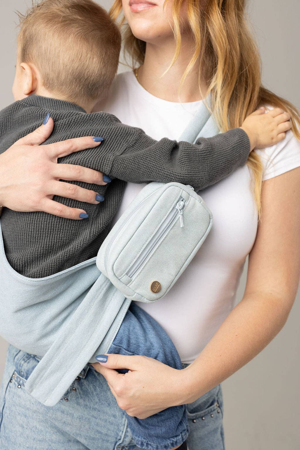 monarch toddler sling - dream wash denim