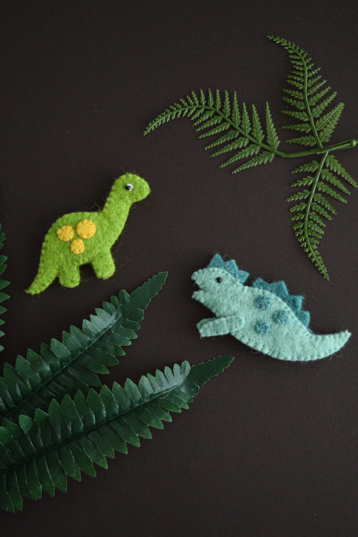 finger puppet - dinosaur set