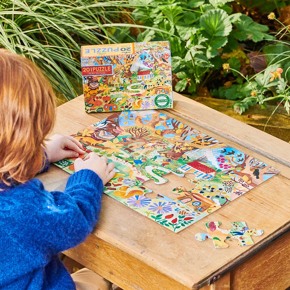 fairy cottage 20 piece puzzle