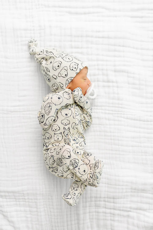 dane zipper footies