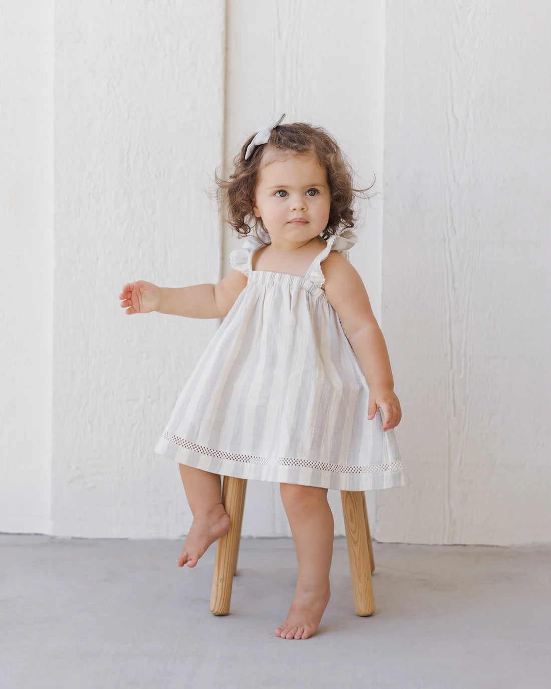 ruffled tank dress