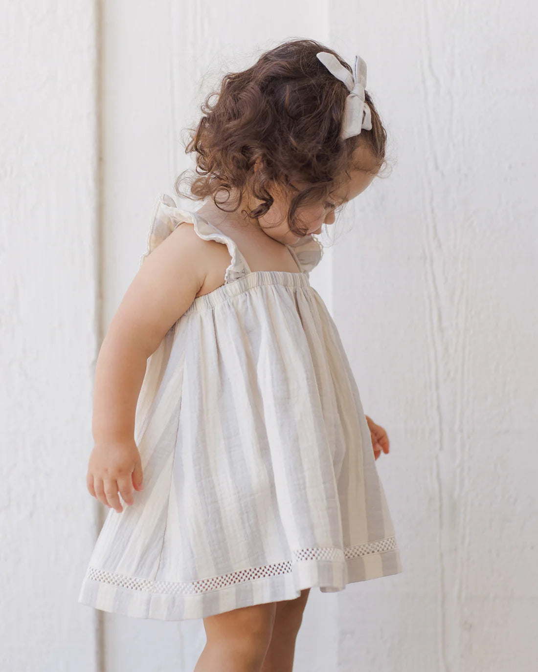 ruffled tank dress