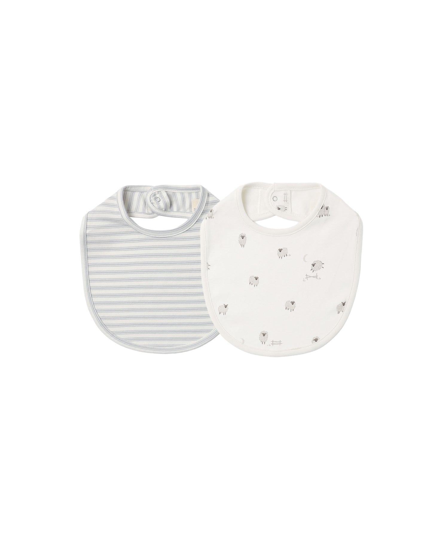jersey snap bib 2-pack