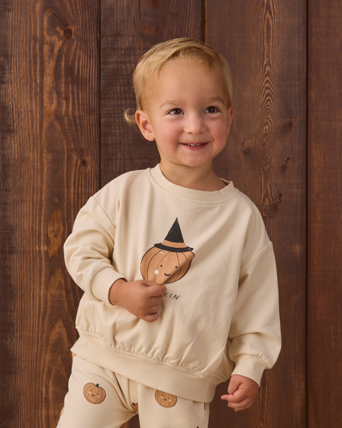 relaxed fleece sweatshirt