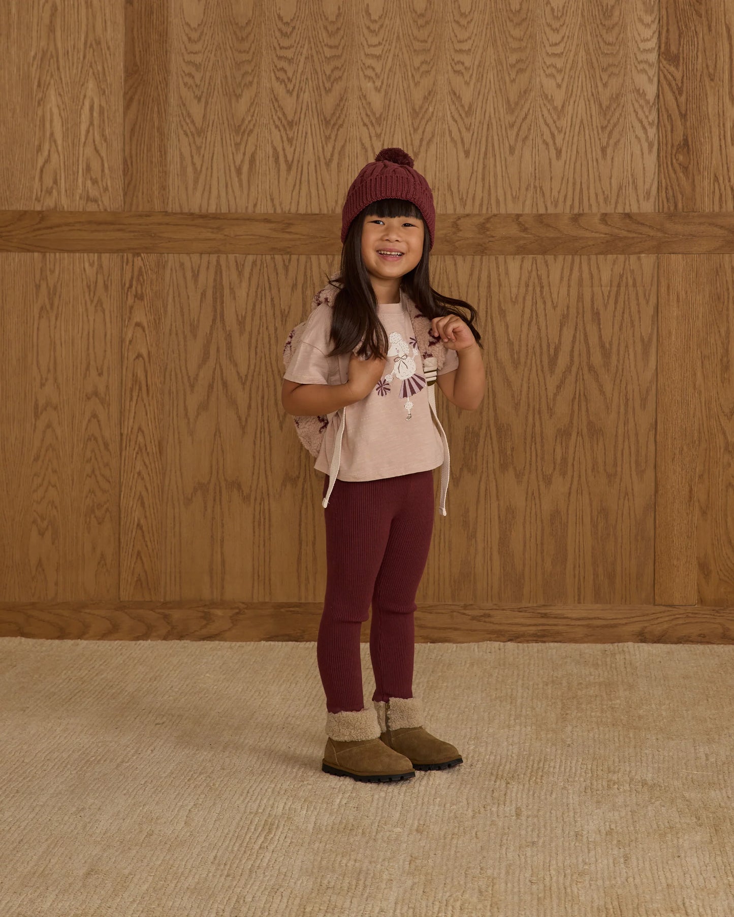 scallop legging