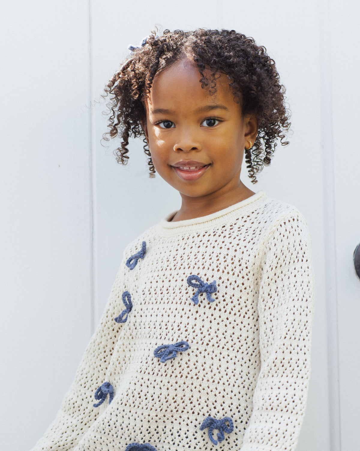 crochet knit pullover
