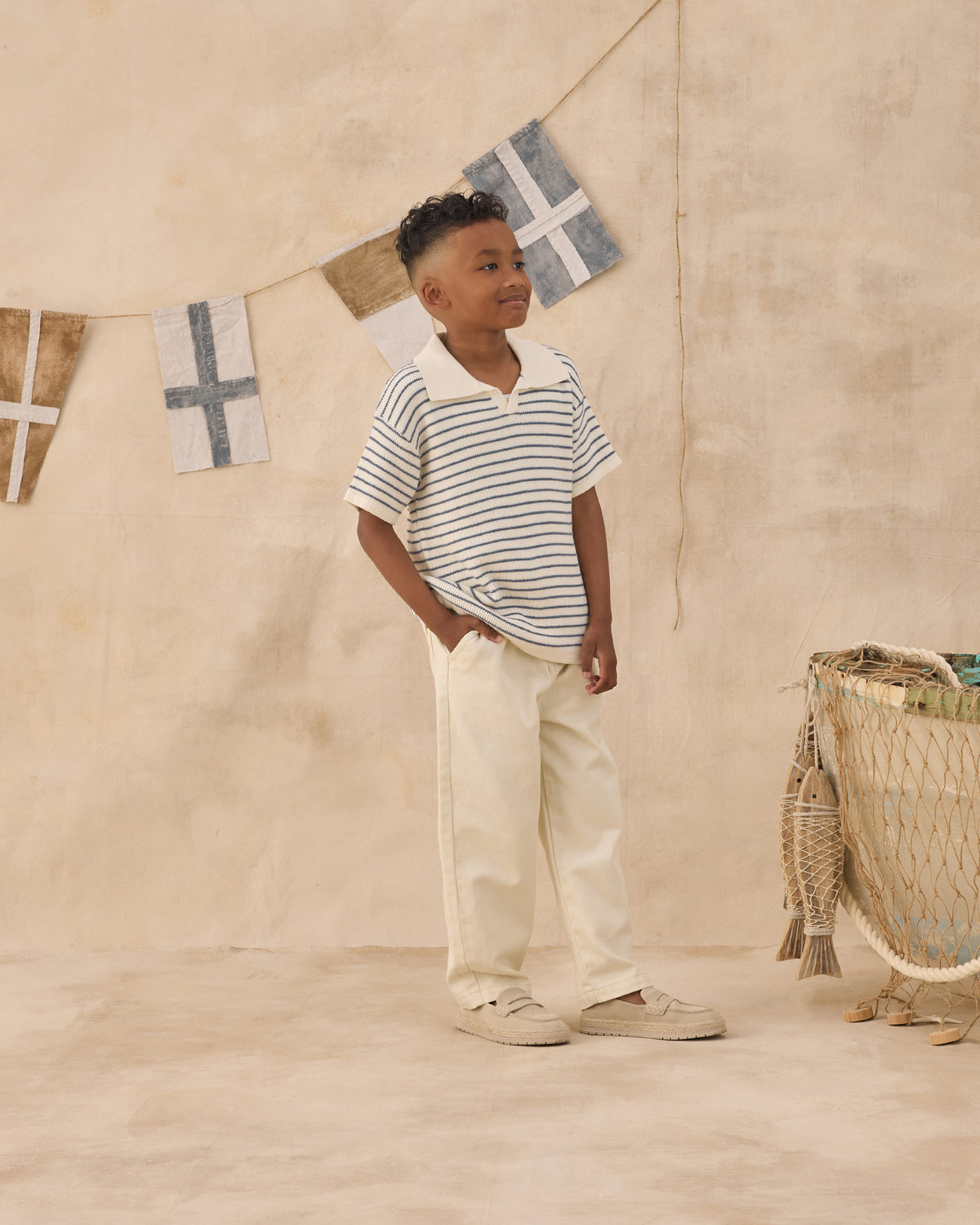 chandler knit polo