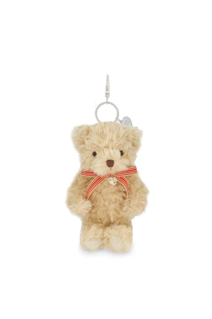 arthur the key ring - red stripe bow