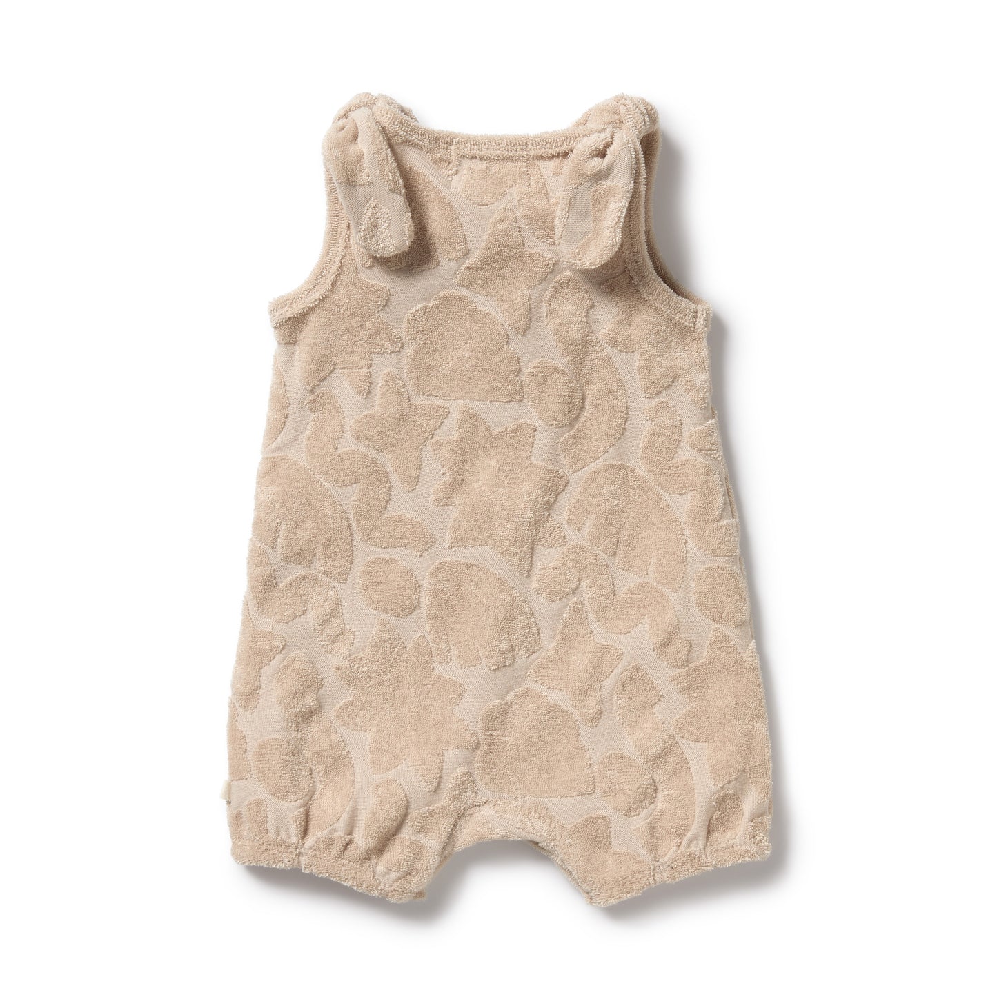 organic terry playsuit