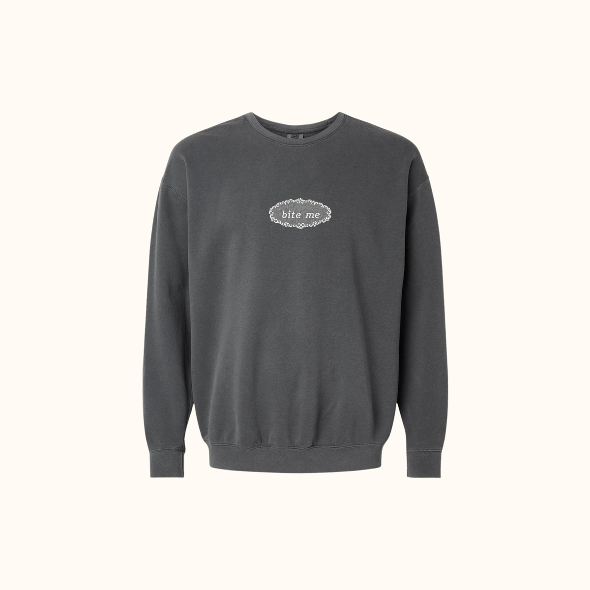 bite me sweatshirt