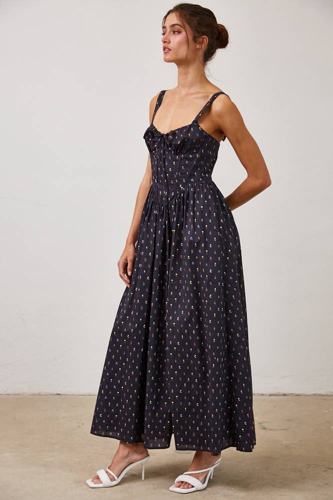 wild floral maxi dress