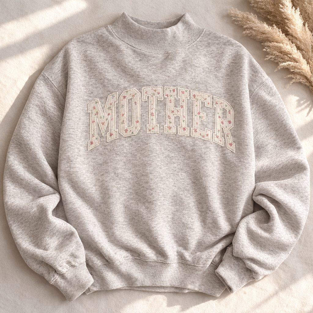 mother mock neck