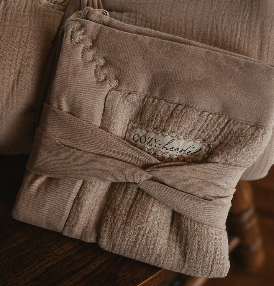 mini cozy: organic cotton lovey