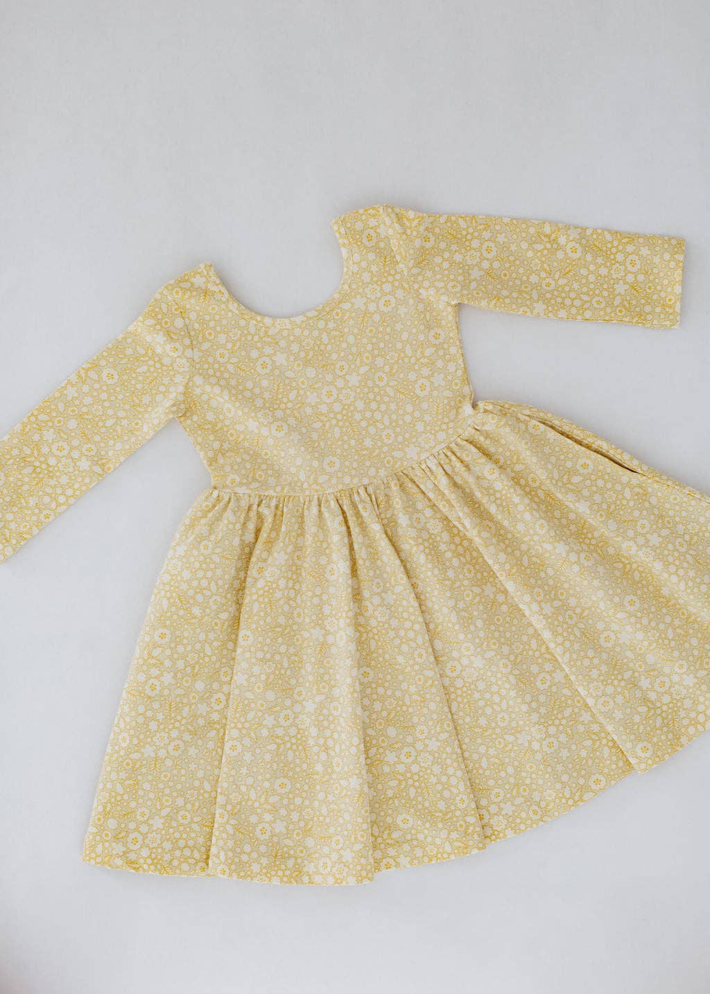 3/4 sleeve twirl dress