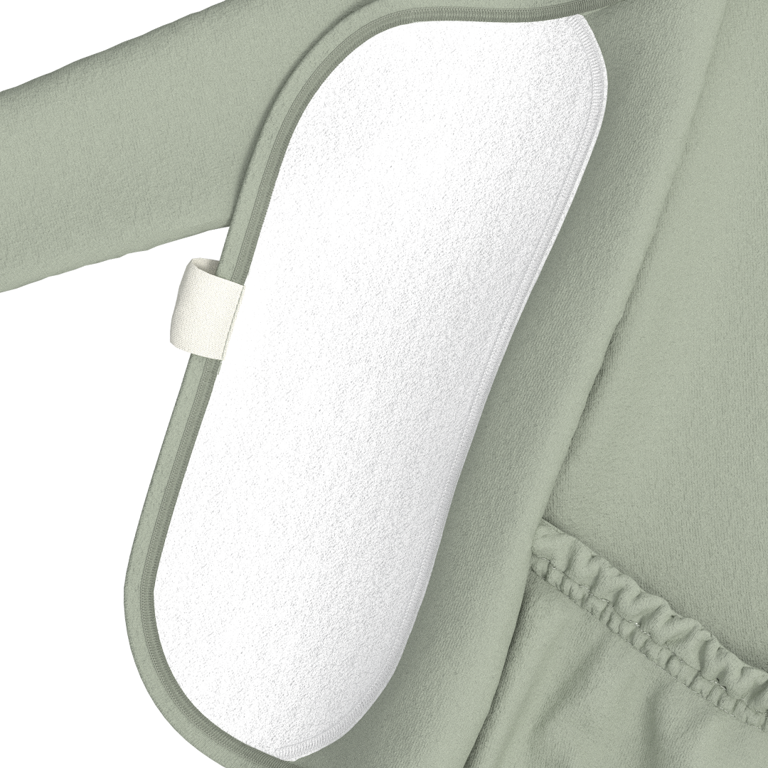avocado skin-to-skin footie