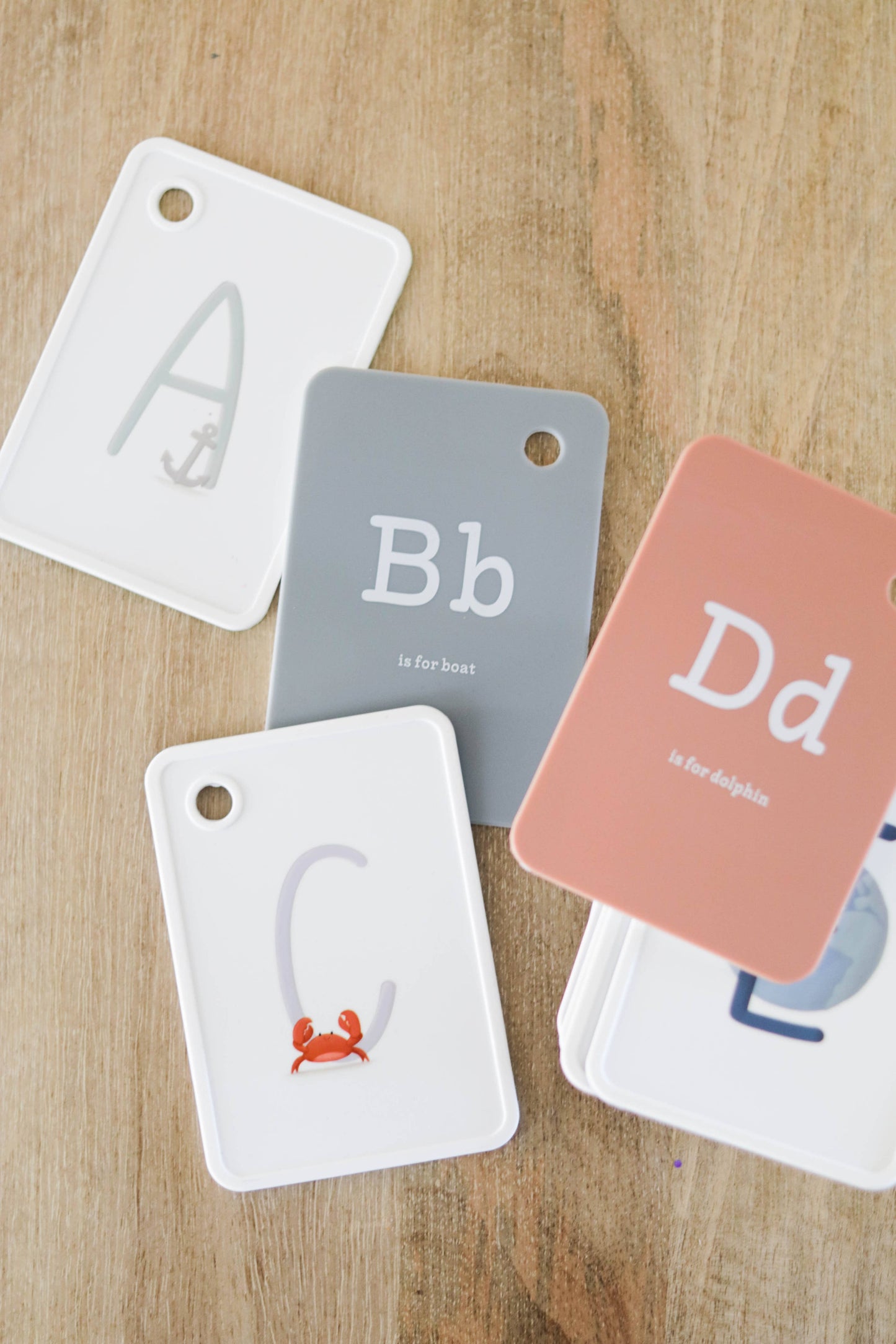 silicone abc flashcards