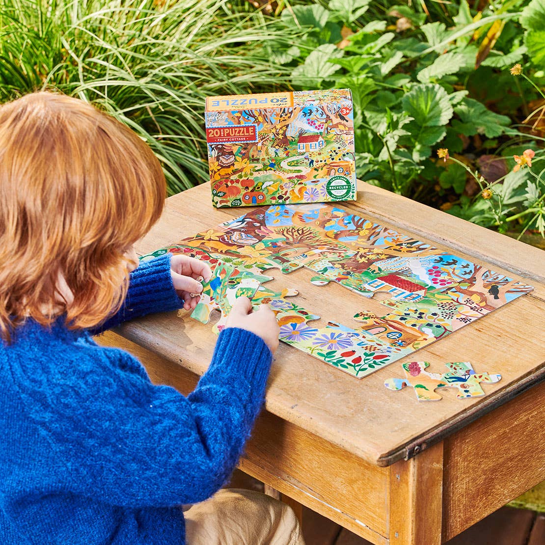 fairy cottage 20 piece puzzle