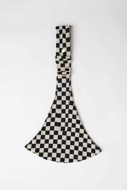 the monarch toddler sling - ebony check