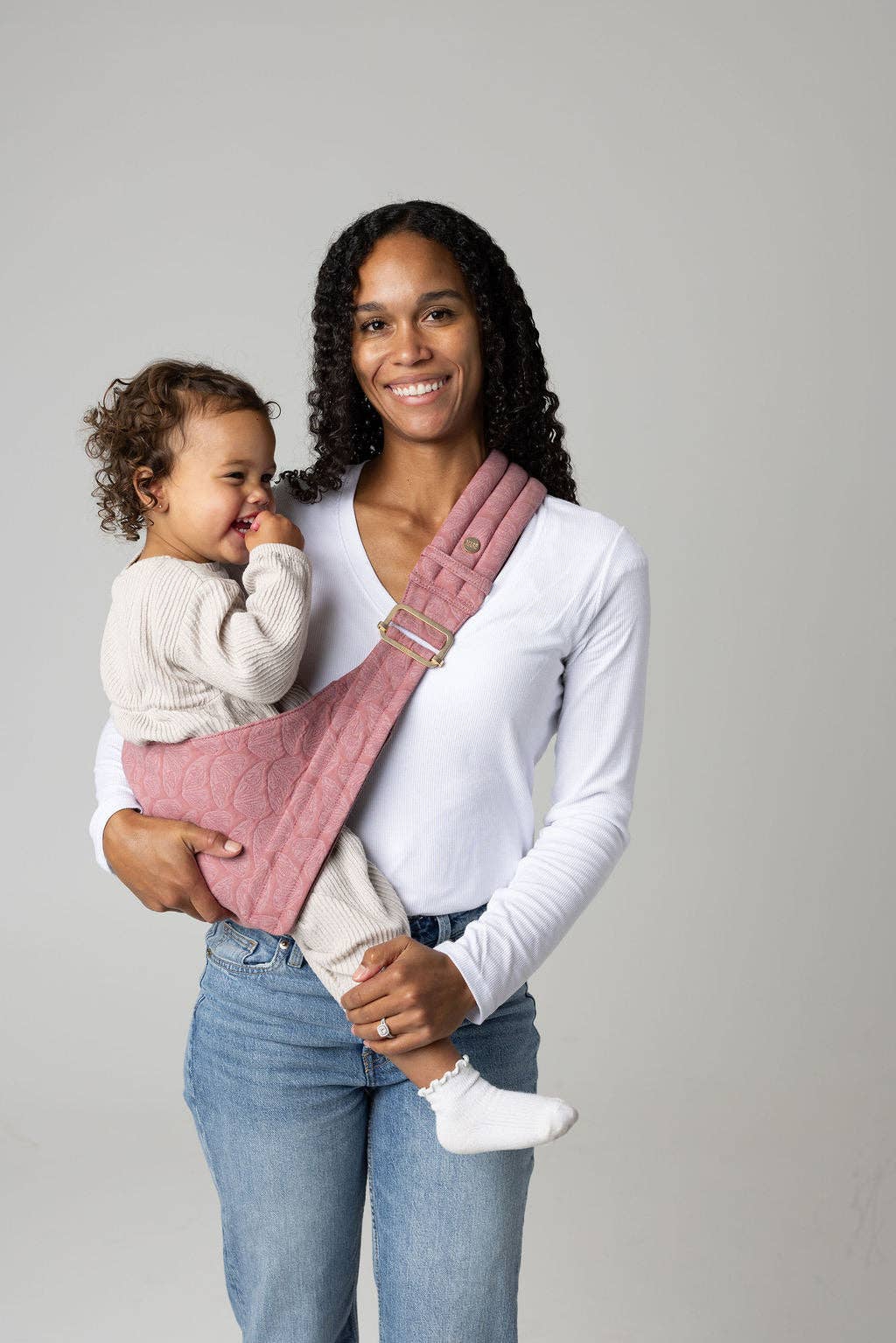 the monarch toddler sling - mauve wings