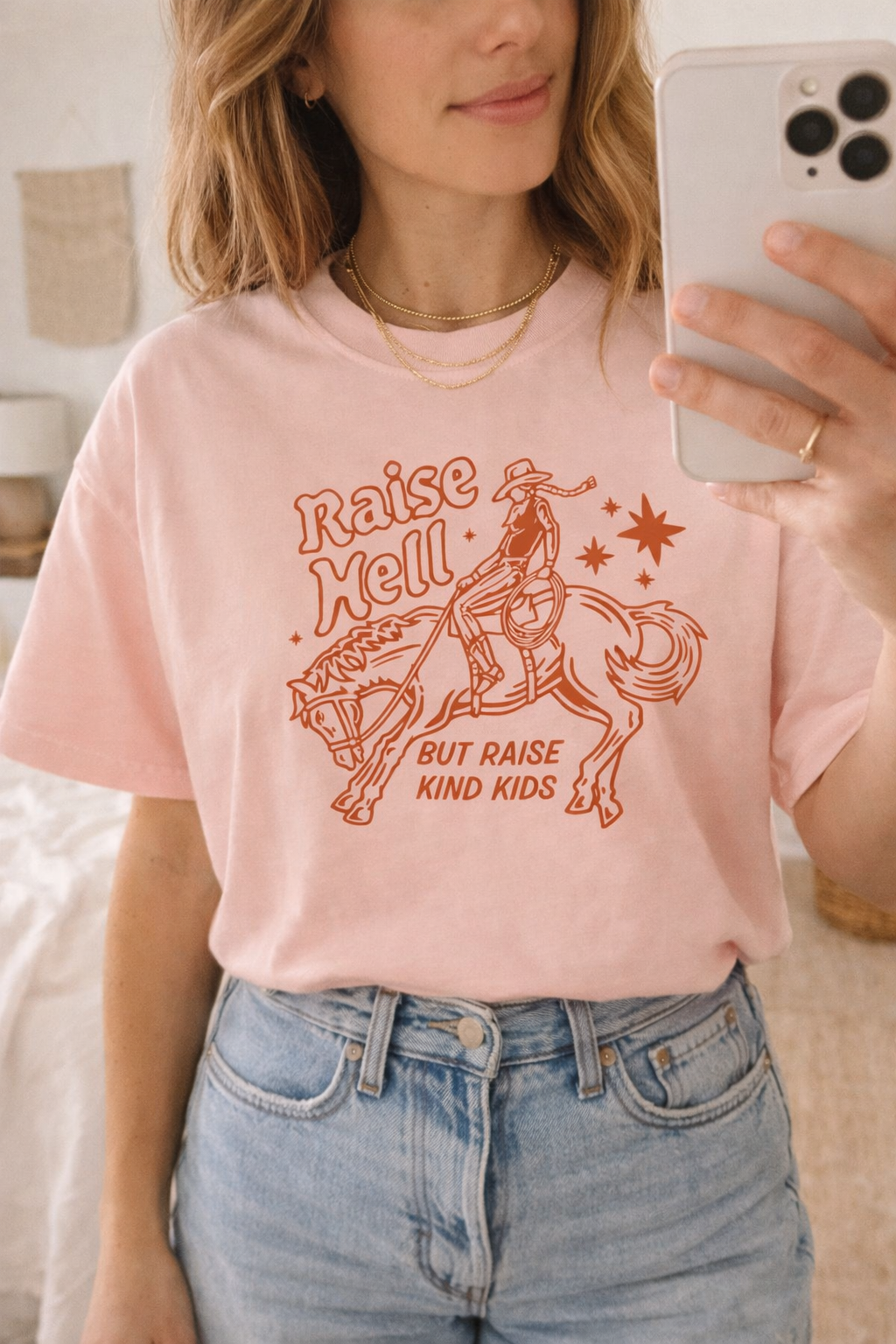 women's western tee