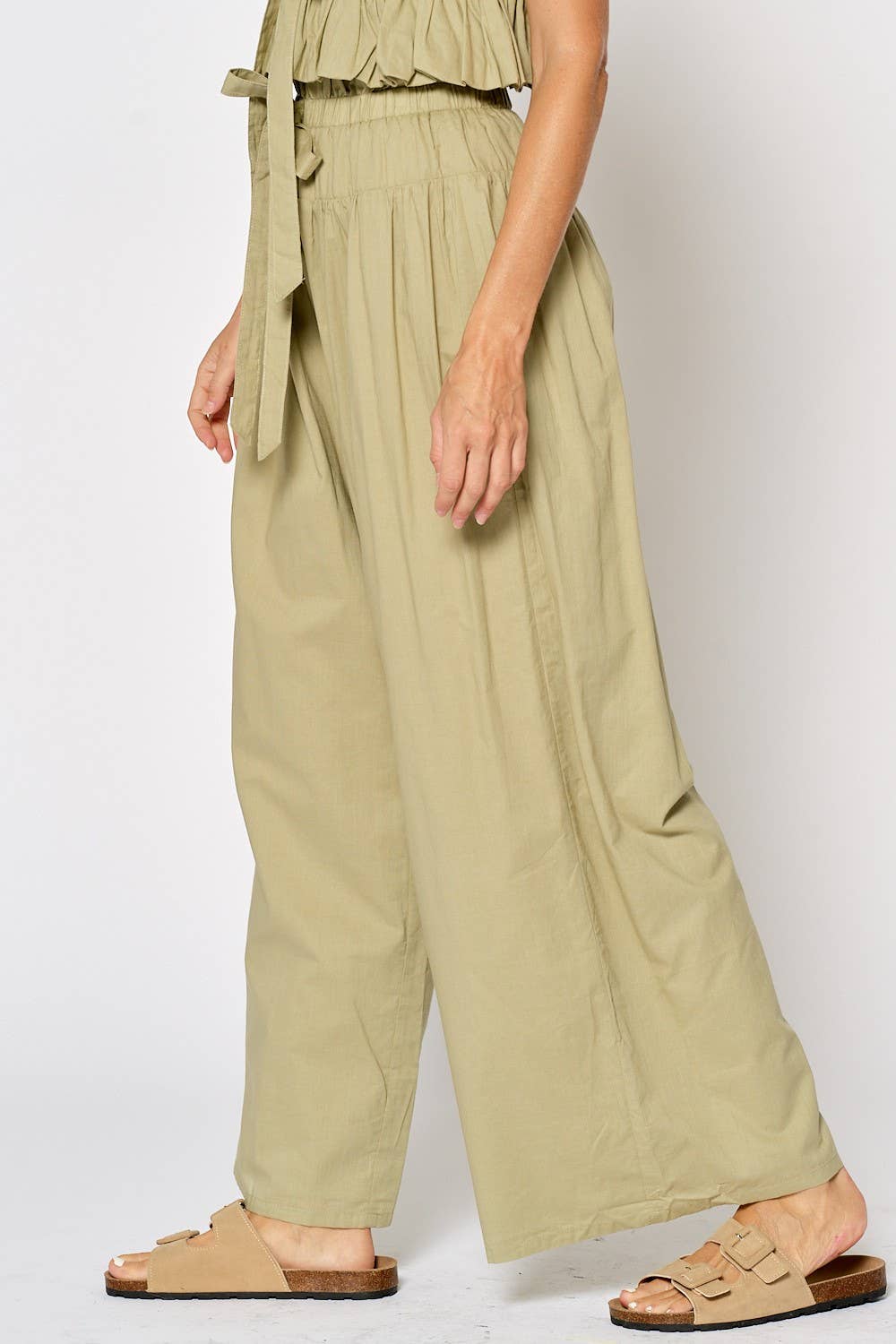 woven drawstring pants