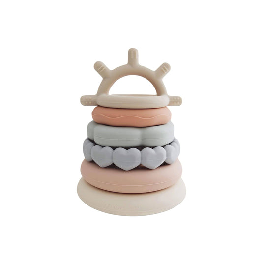 silicone stacking toy