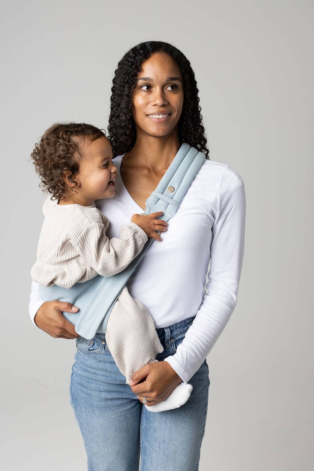 monarch toddler sling - dream wash denim