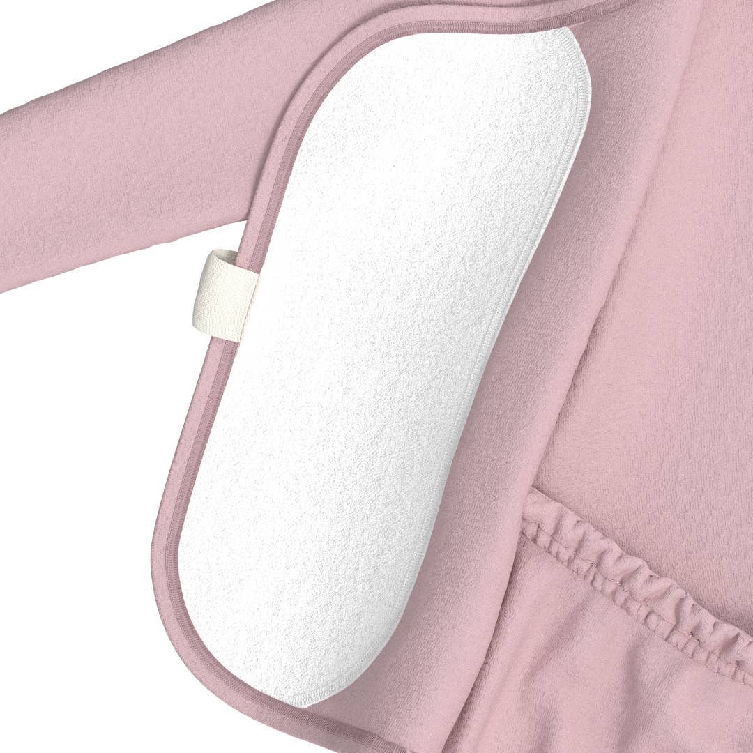 peony skin-to-skin footie