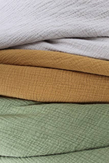 the cozy: organic cotton blanket