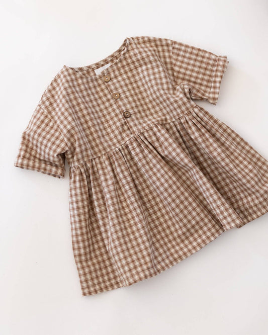 gingham rain dress