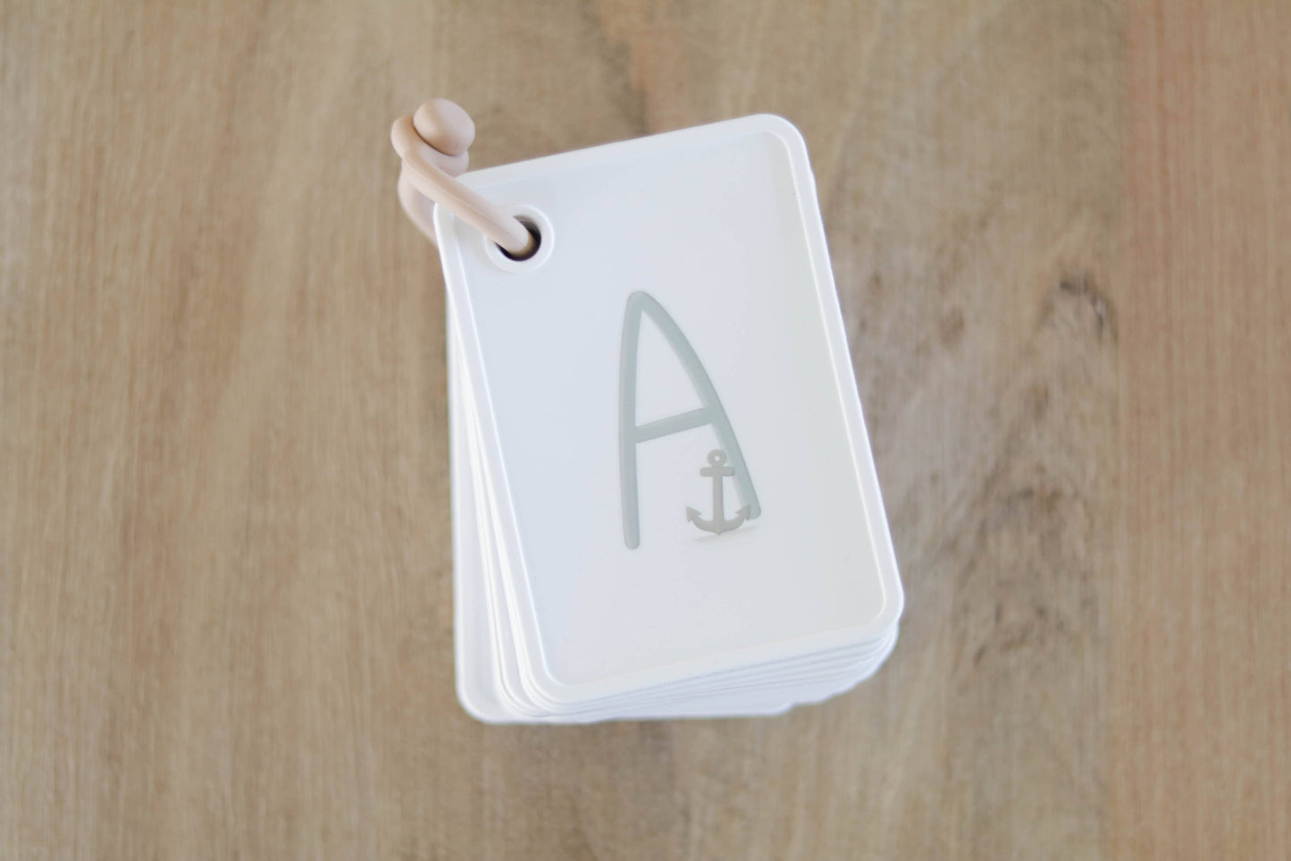 silicone abc flashcards