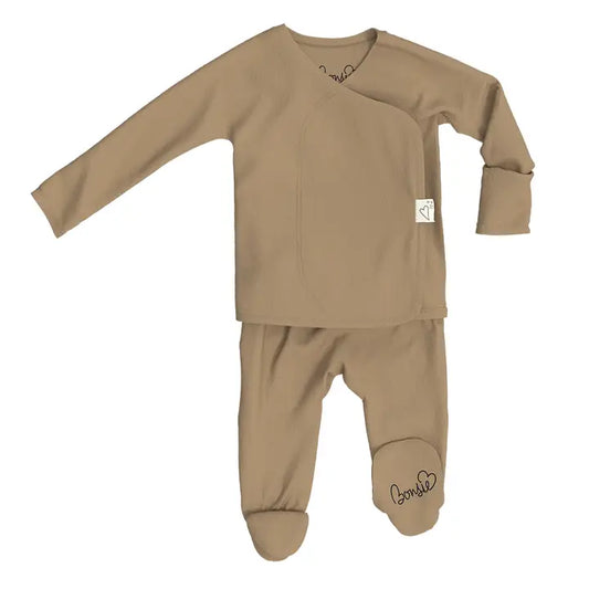 mocha skin-to-skin footie