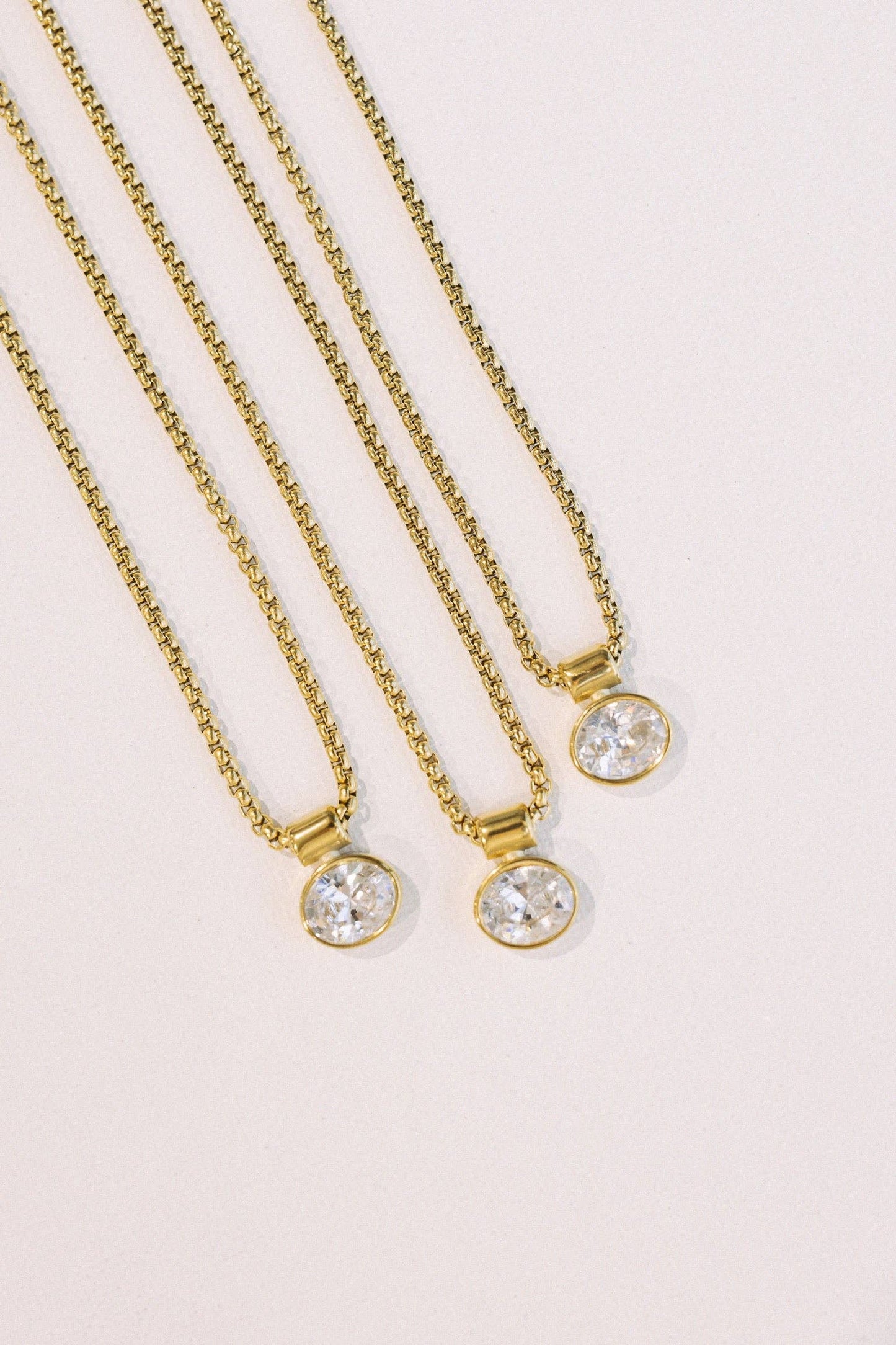 camille crystal necklace