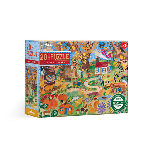 fairy cottage 20 piece puzzle