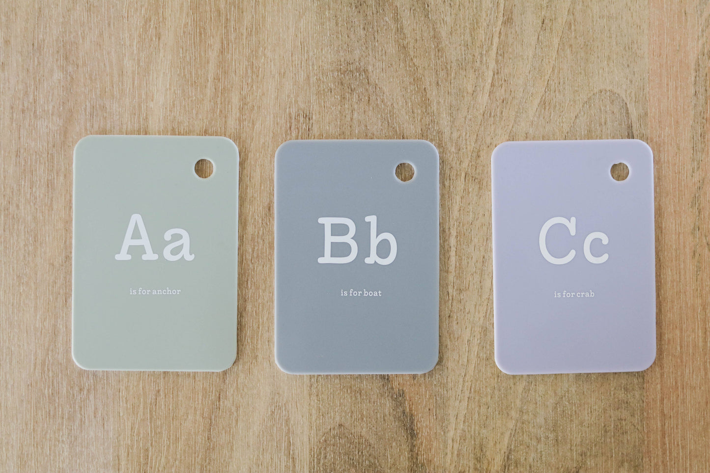 silicone abc flashcards