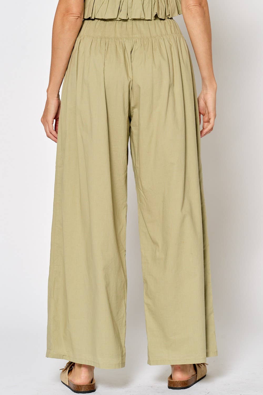 woven drawstring pants