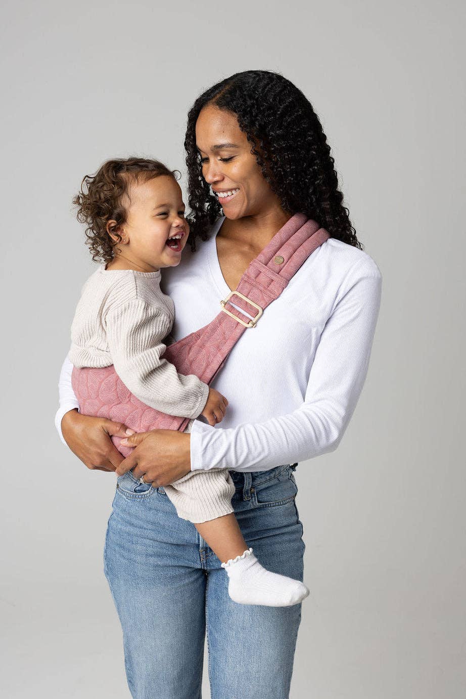 the monarch toddler sling - mauve wings