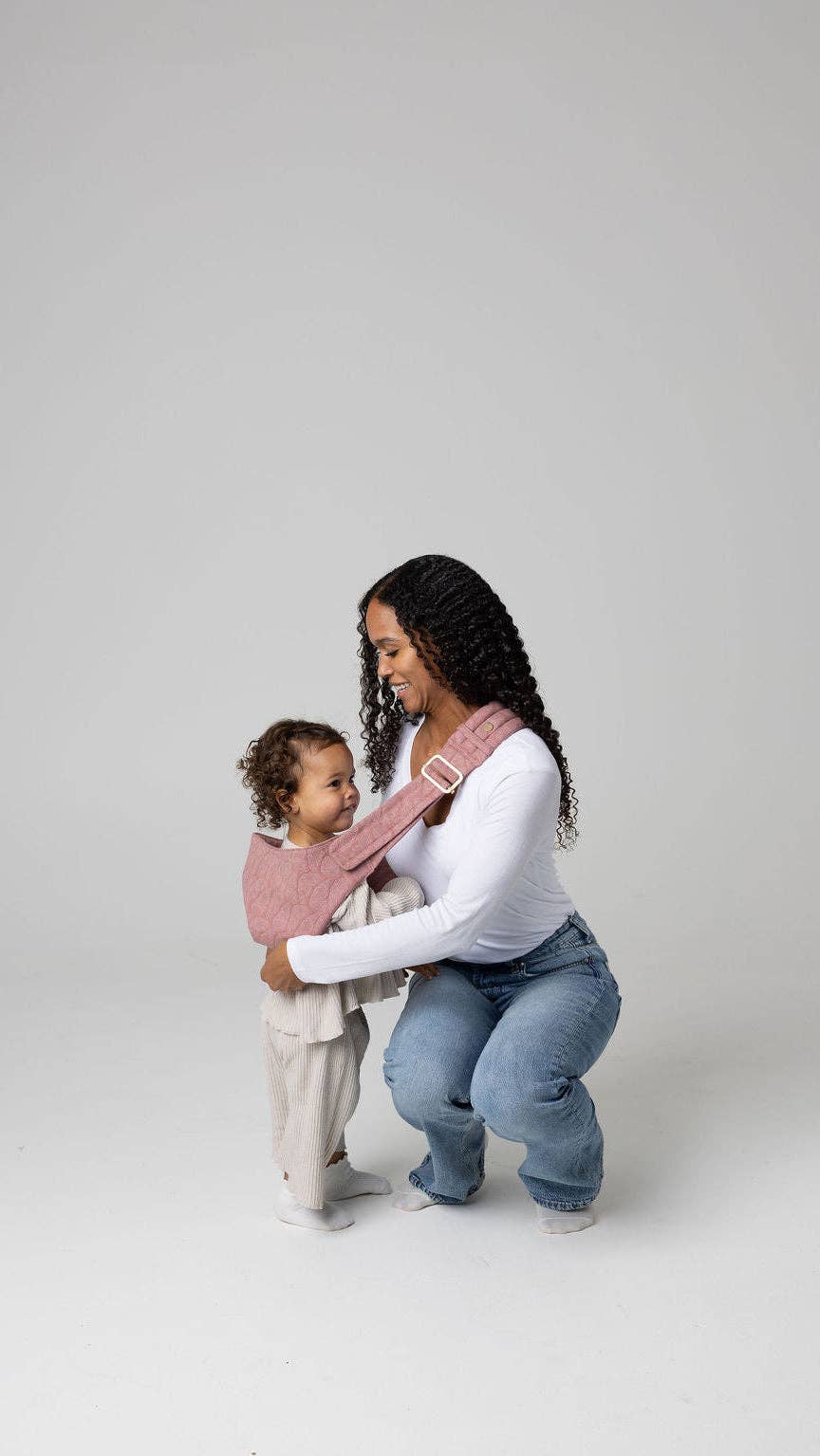 the monarch toddler sling - mauve wings