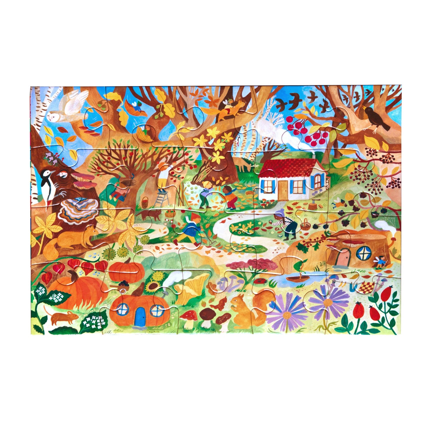 fairy cottage 20 piece puzzle