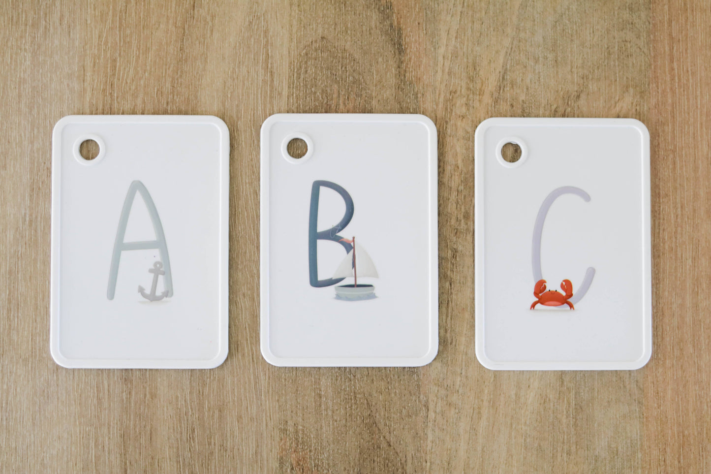 silicone abc flashcards