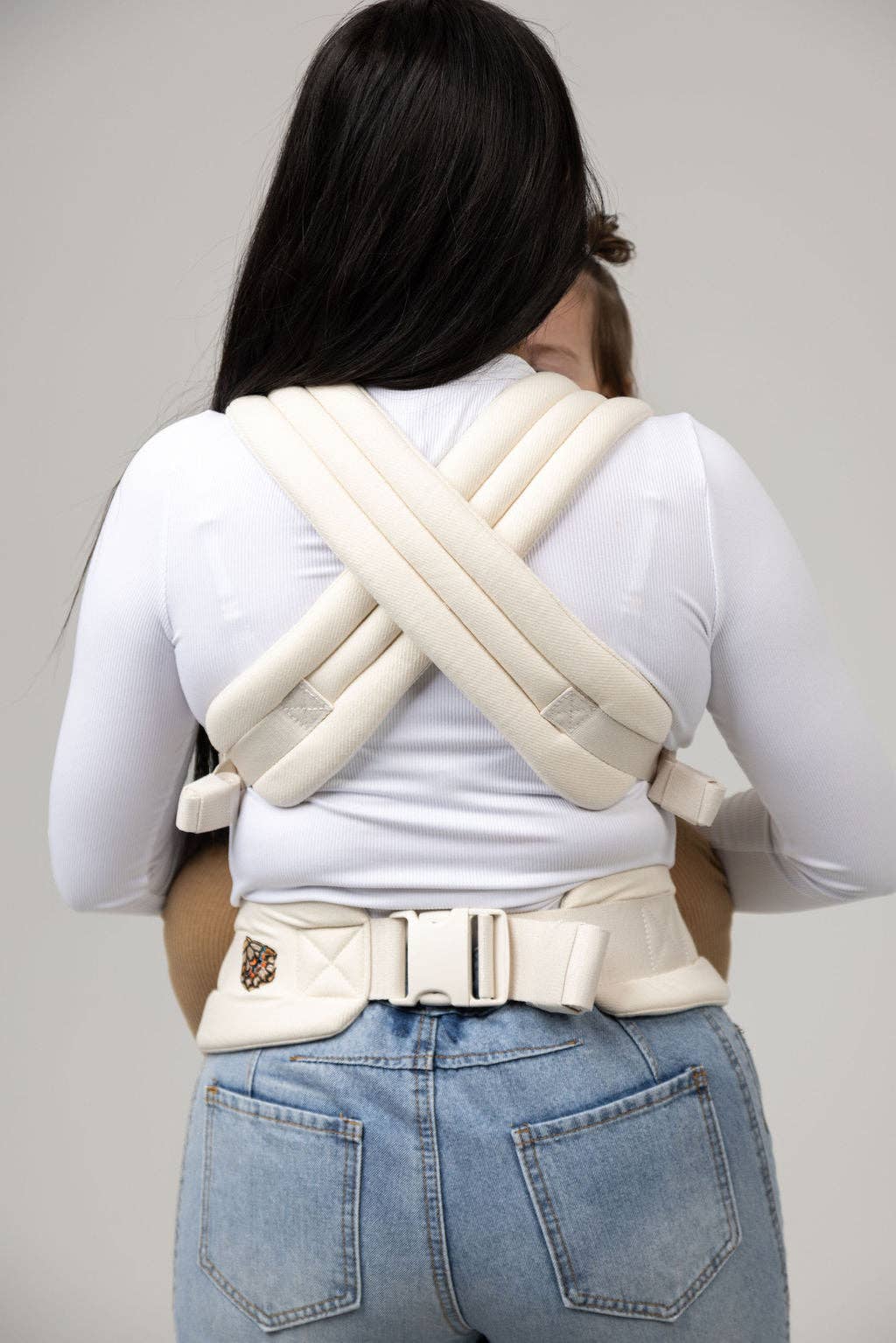 the monarch baby carrier - natural ivory