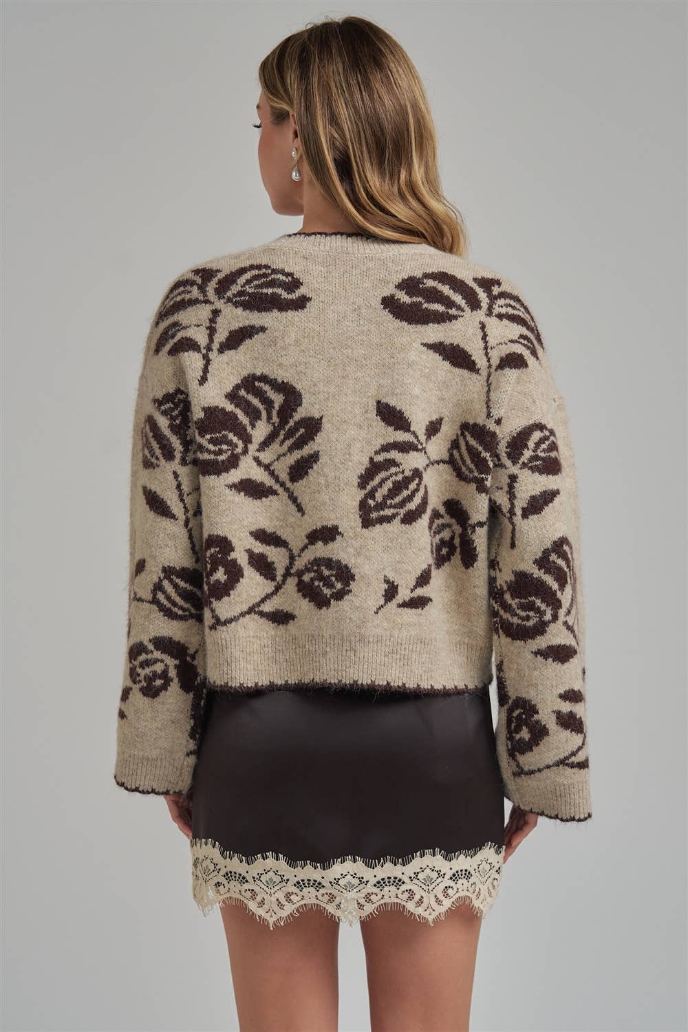 floral caridgan