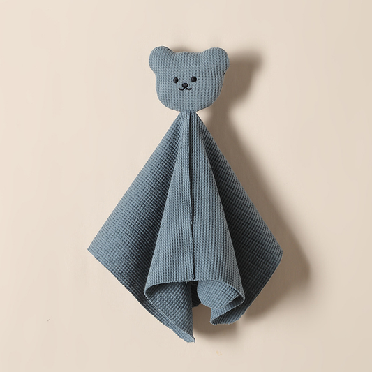 bear lovey - blue