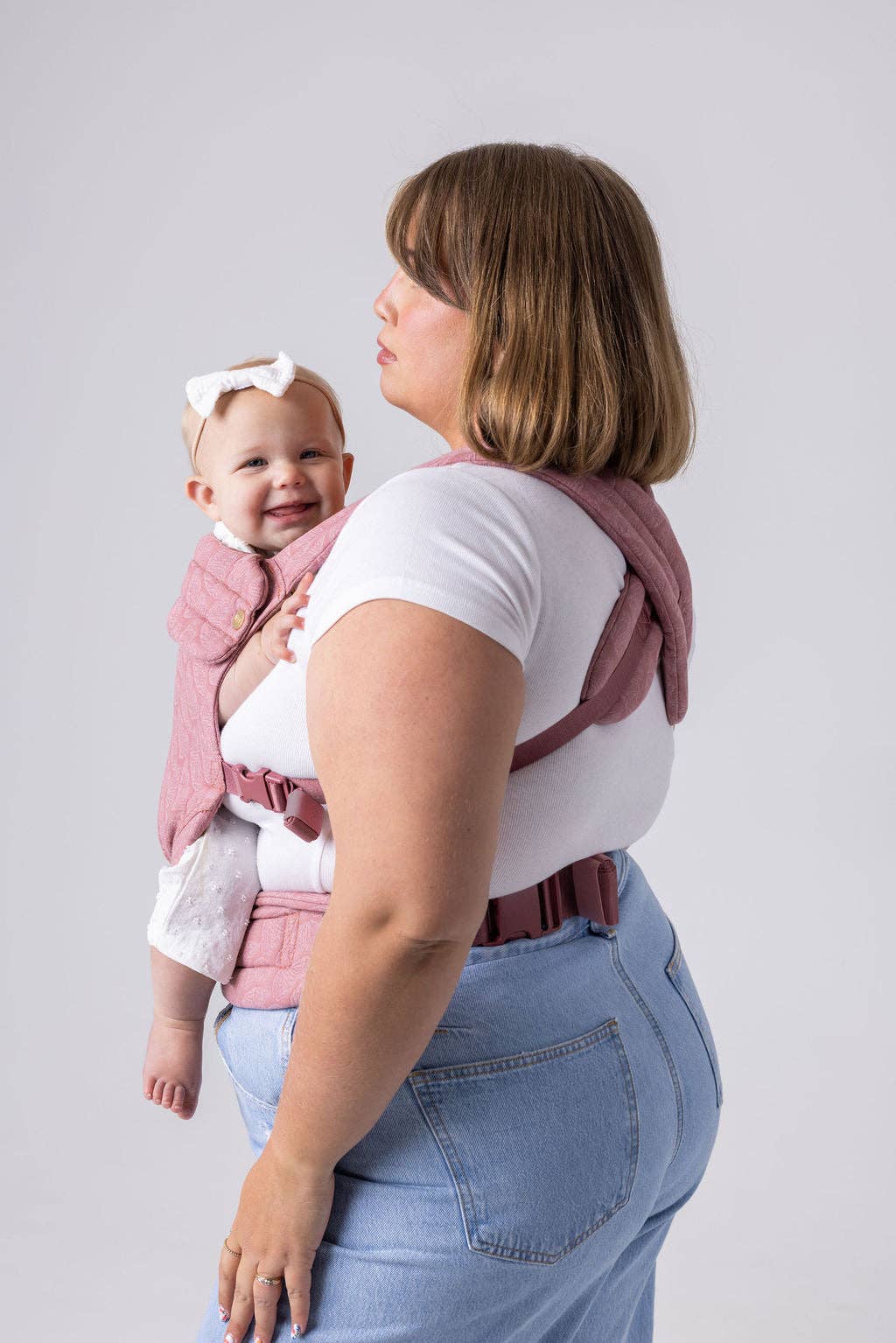 the monarch baby carrier - mauve wings