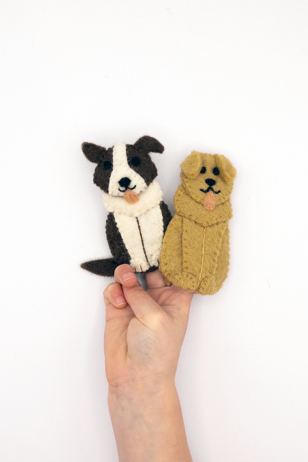 finger puppet - dogs