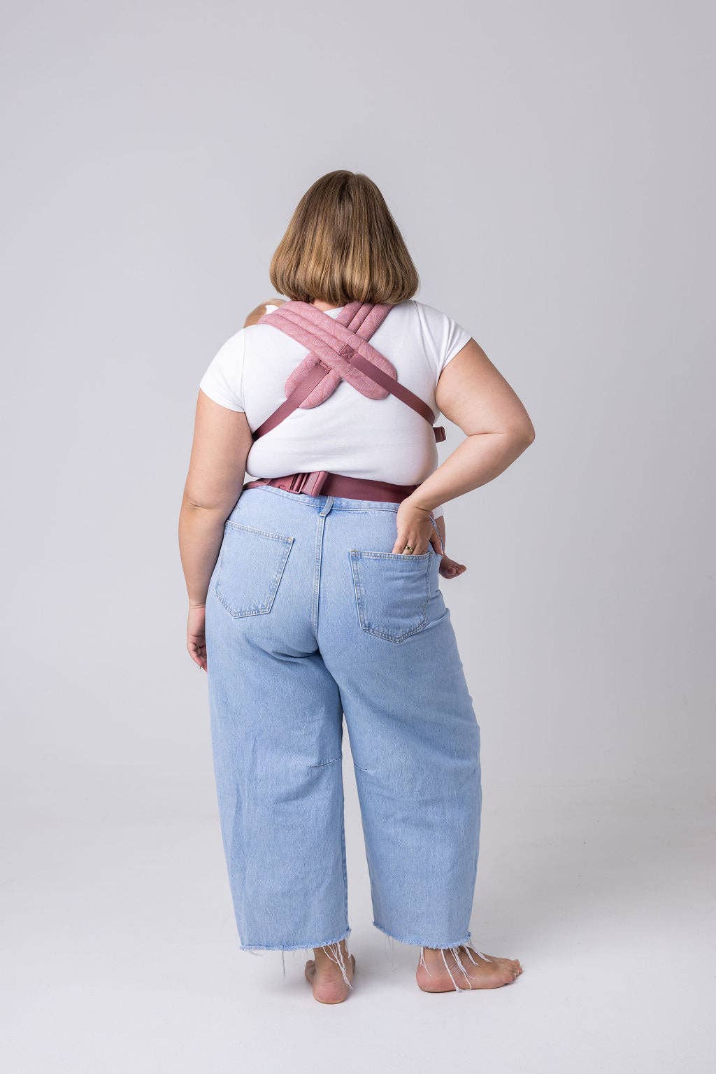 the monarch baby carrier - mauve wings