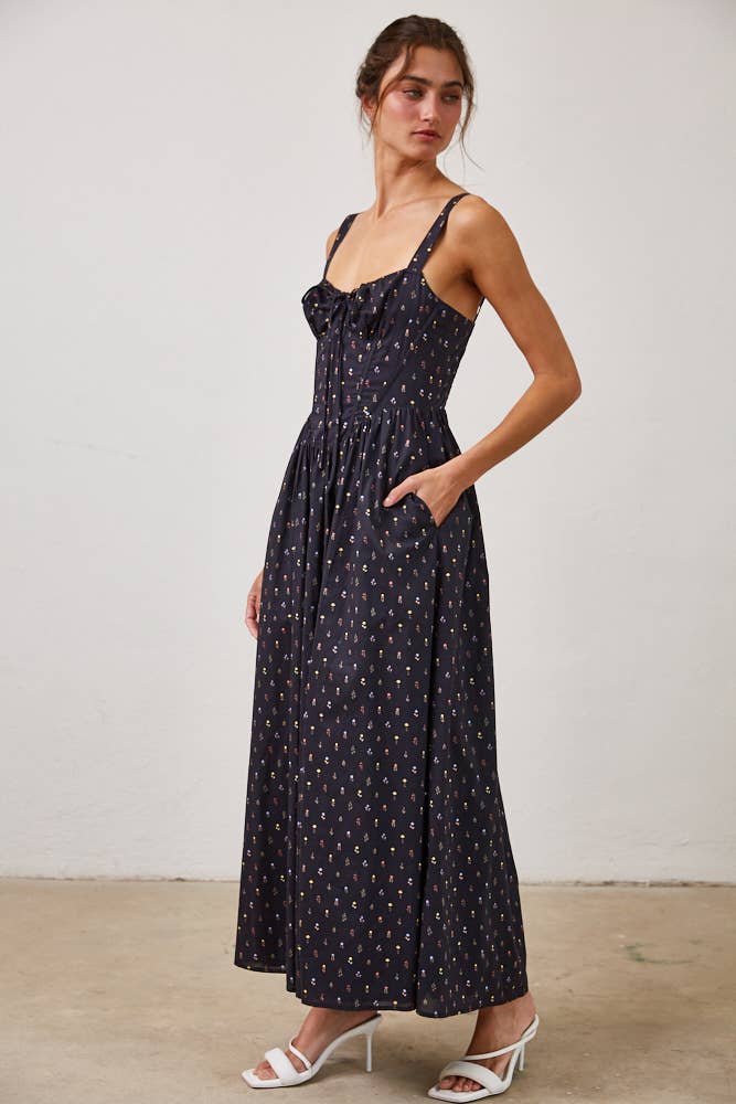 wild floral maxi dress