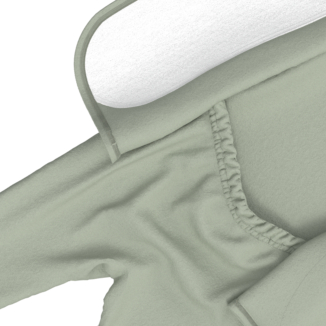 avocado skin-to-skin footie