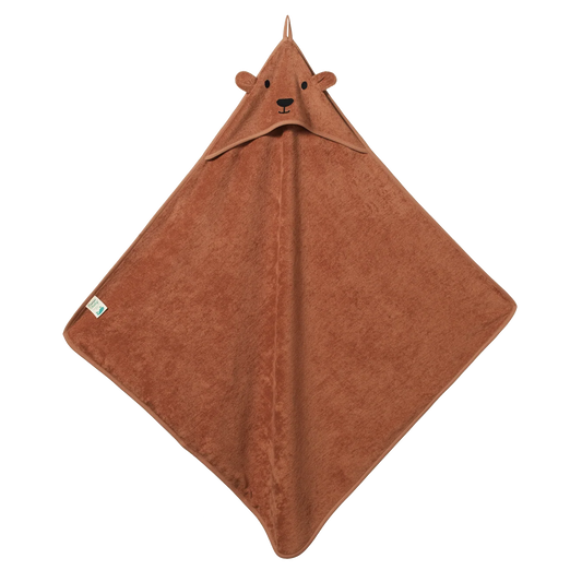bear hooded towel